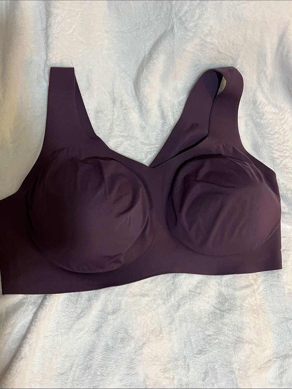 Honeylove Softform wireless Bra - Dark Purple